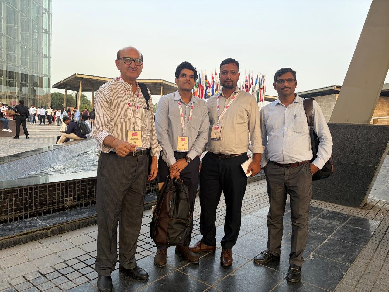 Sunil Mehra, Sudhir Saraf, Rajiv Rampuria and Narayan Ambate